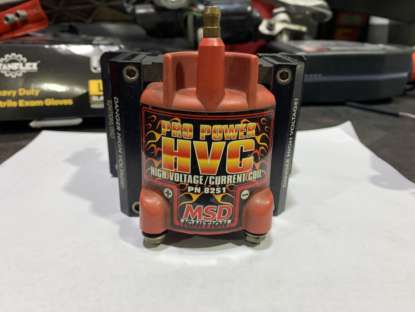 Used - MSD Ignition Coil - Pro Power HVC - Red