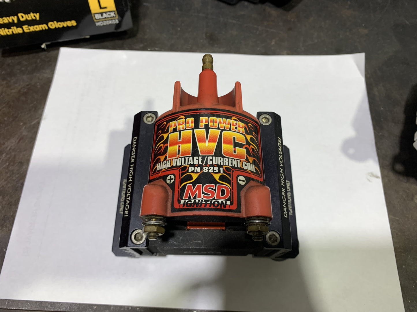 Used - MSD Ignition Coil - Pro Power HVC - Red