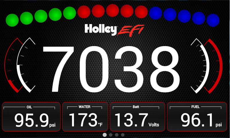 (553-106) Holley EFI 7" Digital Dash