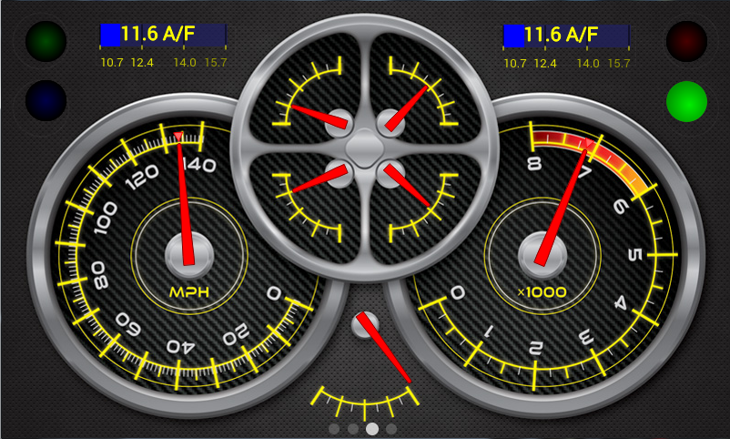 (553-106) Holley EFI 7" Digital Dash