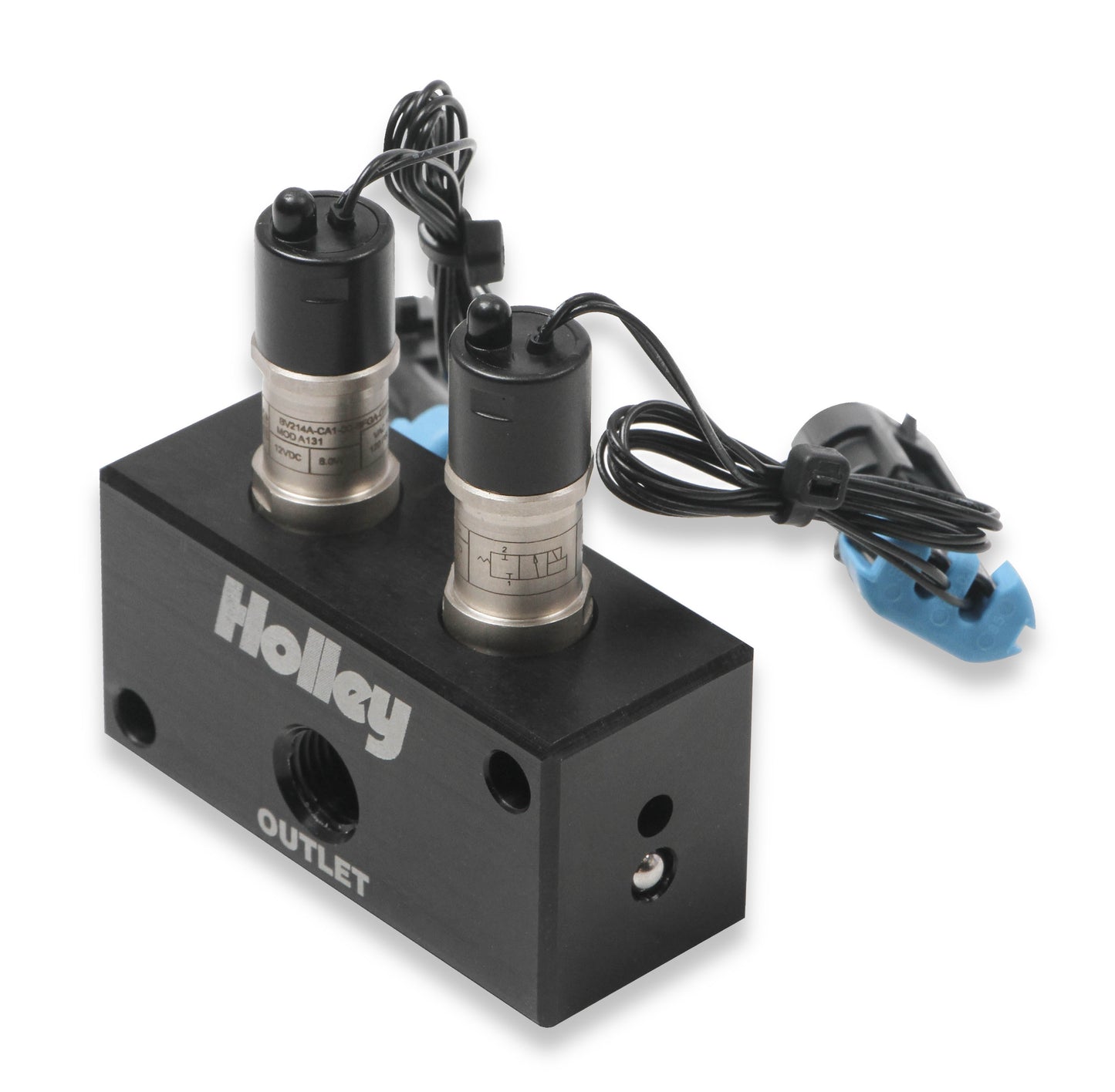 (557-201) Holley EFI High Flow Dual Solenoid Boost Control Kit