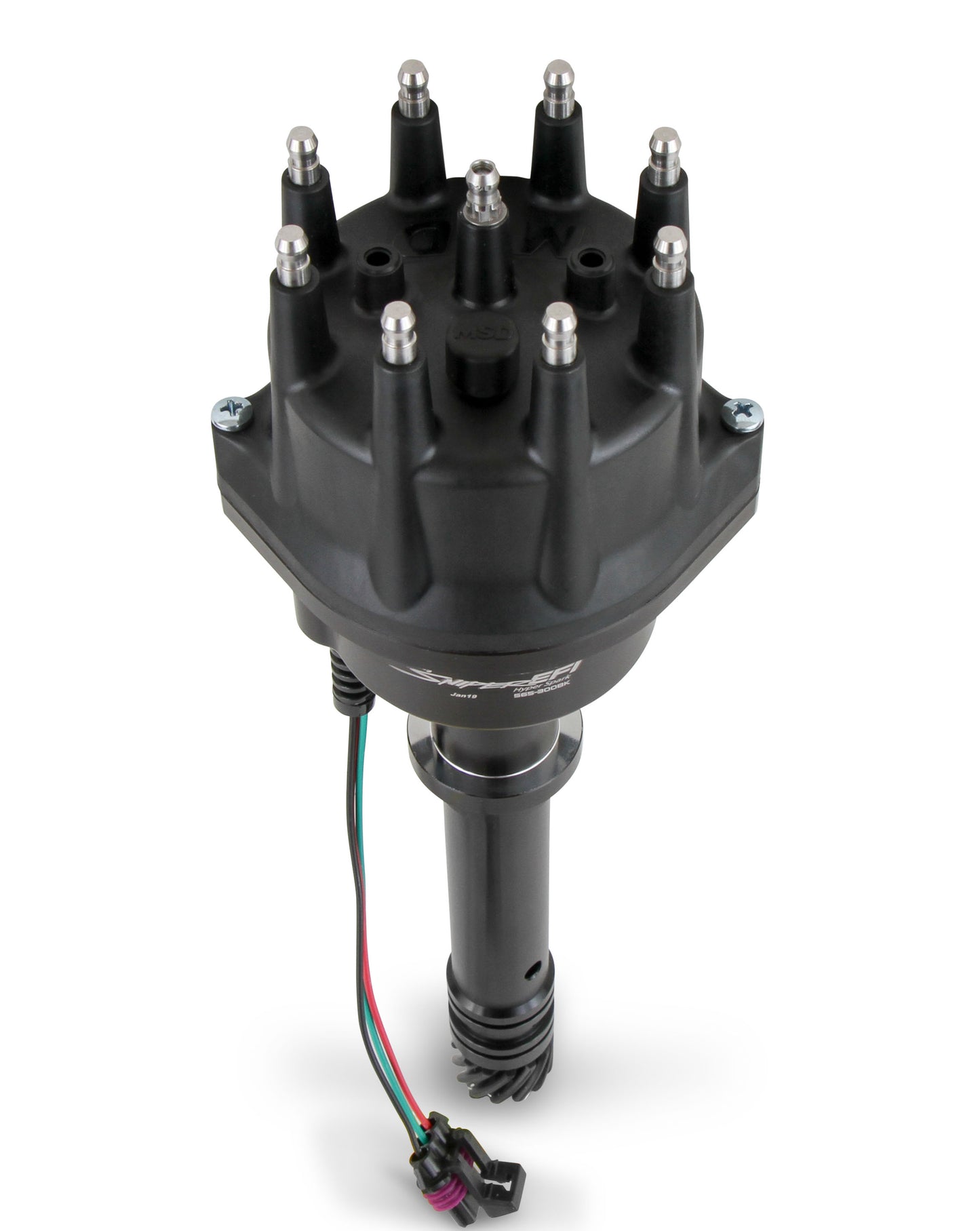 (565-300BK) Holley HyperSpark Distributor - Chevy