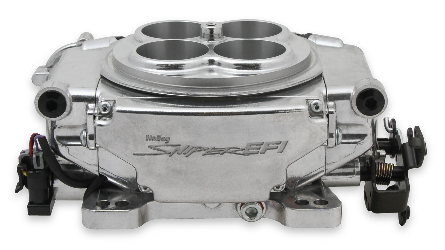 (550-510) Holley Sniper EFI Self-Tuning Kit- Shiny Finish