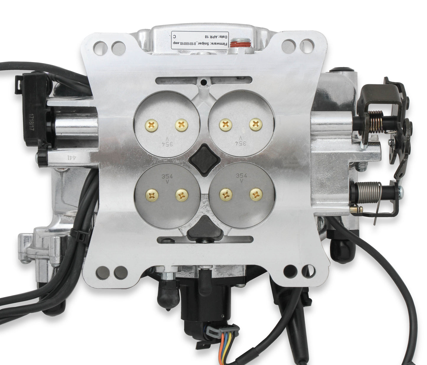 (550-510) Holley Sniper EFI Self-Tuning Kit- Shiny Finish