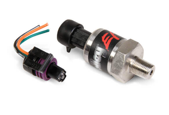 (554-102) Holley 100 PSI Stainless Pressure Sensor