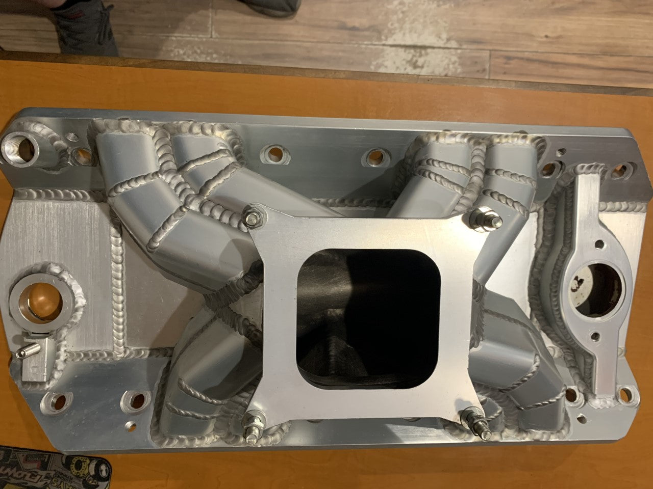 Used - Hogan Big Block Chevy Sheet Metal Intake Manifold