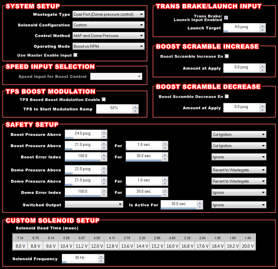 (554-114) Holley Dominator EFI ECU