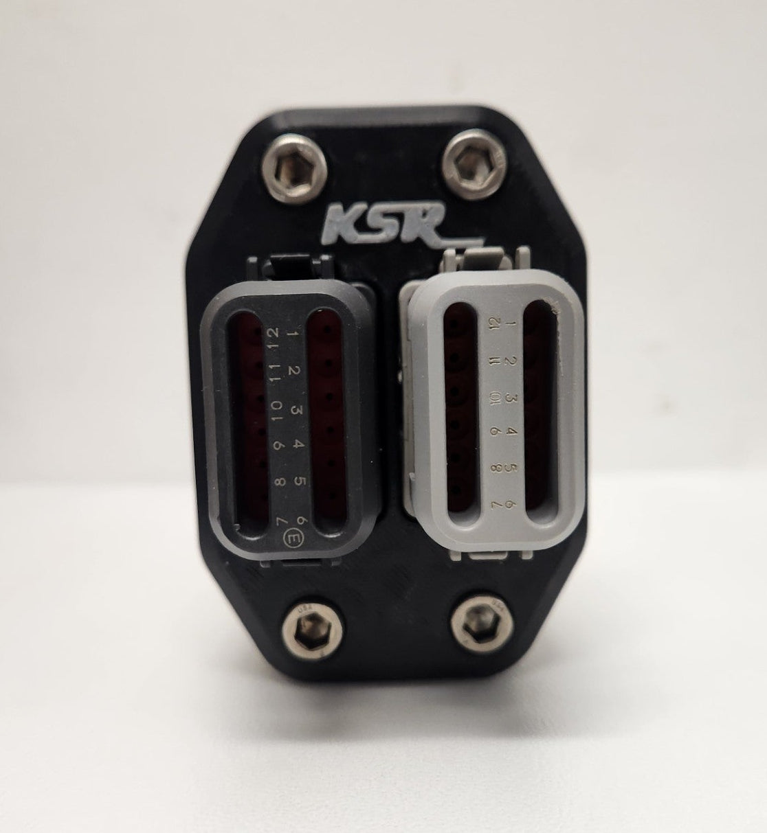 KSR Dual Deutsch DT 12 Pin Bulkhead Connector