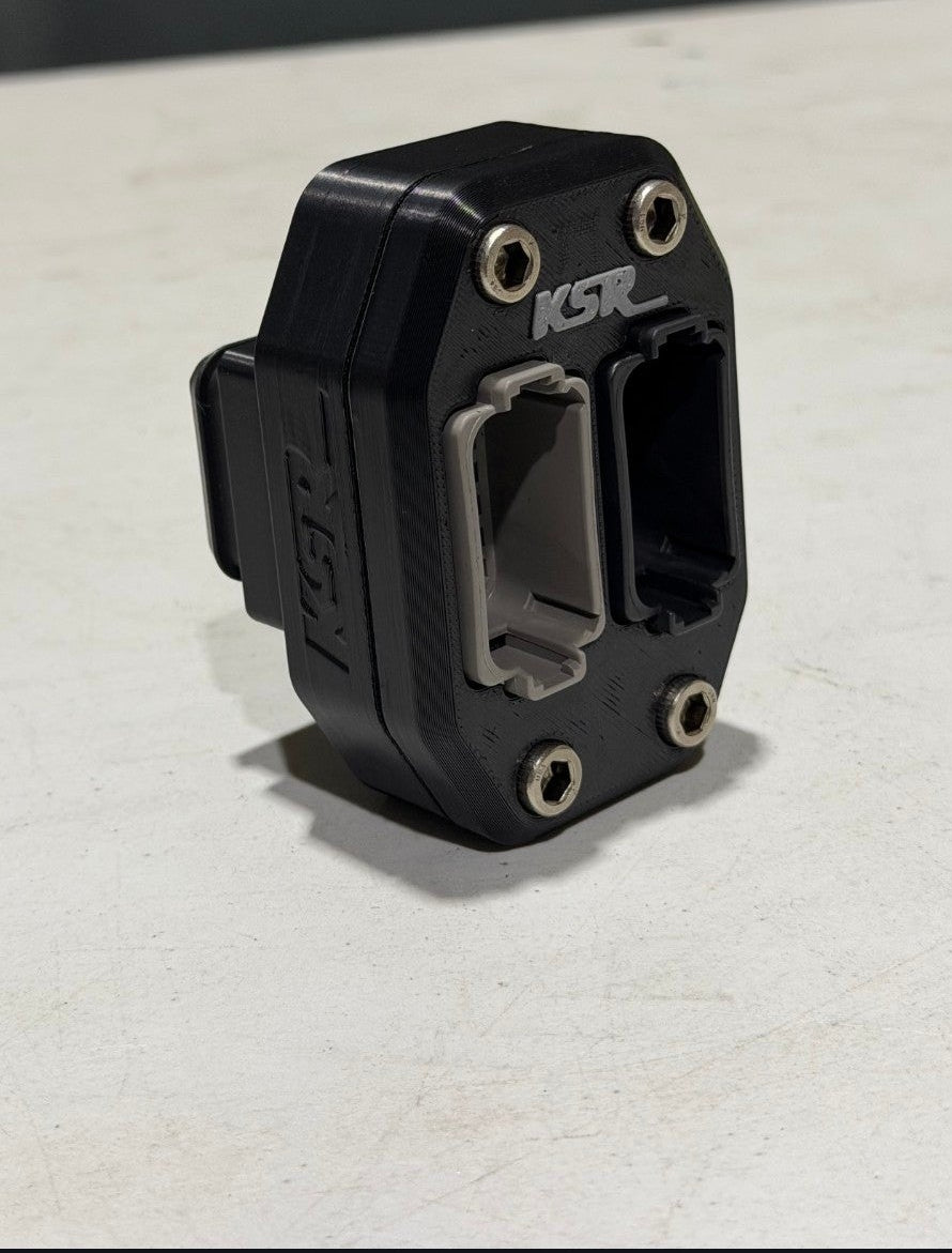 KSR Dual Deutsch DT 12 Pin Bulkhead Connector