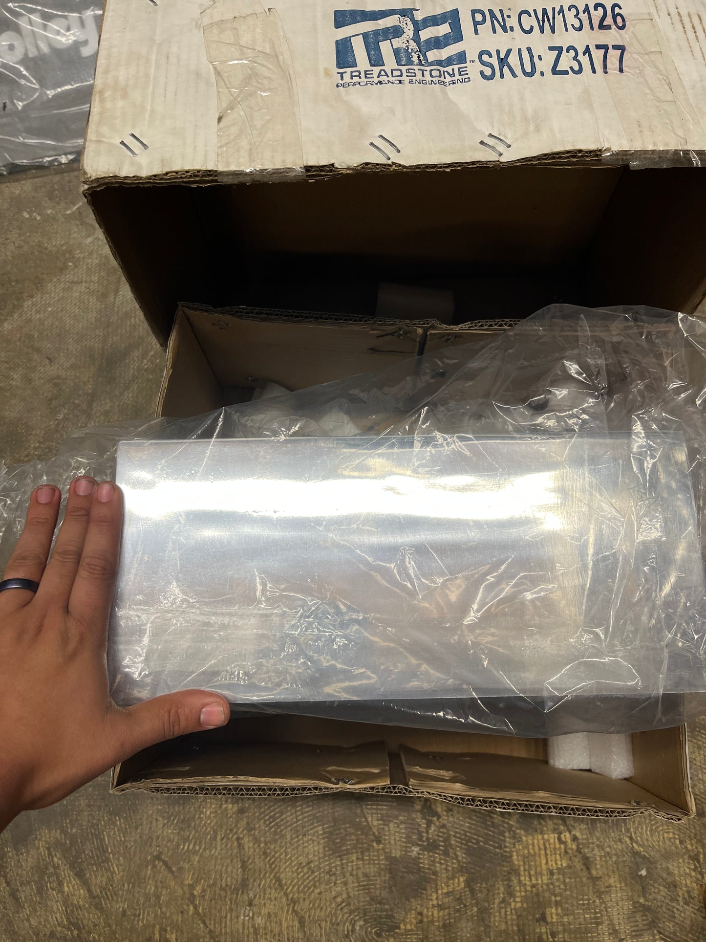 Treadstone Air-to-Water Intercooler Core