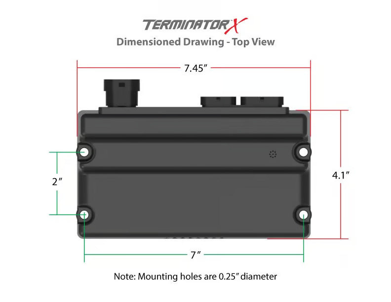 (550-909T) Holley EFI Terminator X - GM LS1/LS6