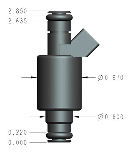 (522-128) Holley 120 LB/HR Performance Fuel Injectors - Set Of 8